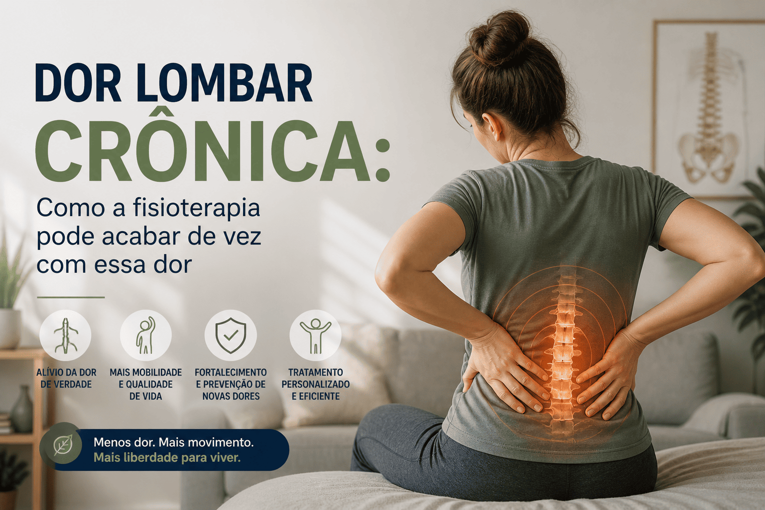 Dor Lombar Crônica: Como a Fisioterapia Pode Acabar de Vez com Essa Dor