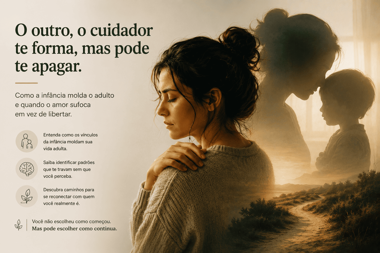 Como a infância molda o adulto e quando o amor sufoca em vez de libertar.