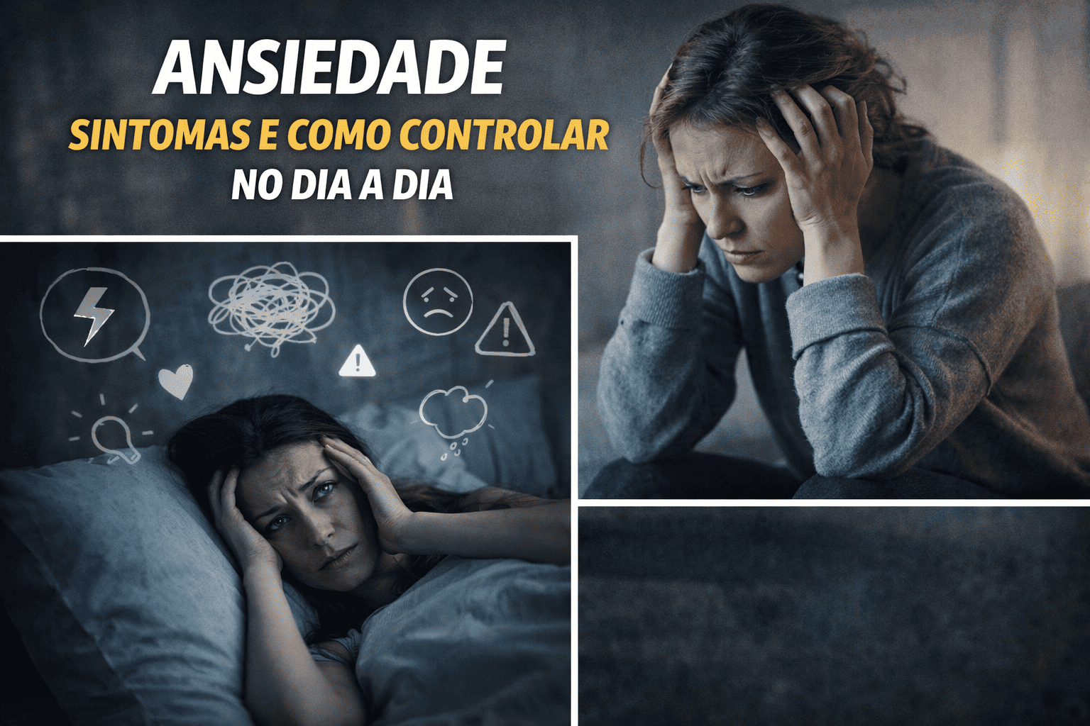 Ansiedade: o que é, sintomas e como controlar de forma eficaz no dia a dia.